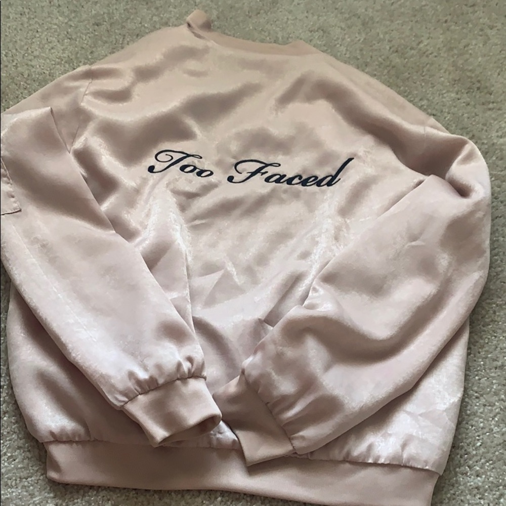 RARE Too Faced Bomber Jacket